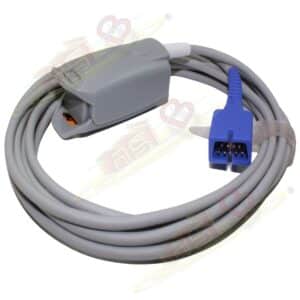 CABLE SPO2 PARA MONITOR DE SIGNOS VITALES · 9 PIN · TEC. NELLCOR OXIMAX · COMPATIBLE GE WELCH ALLYN