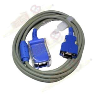 CABLE INTERMEDIO SPO2 PARA MONITOR DE SIGNOS VITALES · 14 PIN · TEC. NELLCOR OXIMAX· COMPATIBLE VARIAS MARCAS