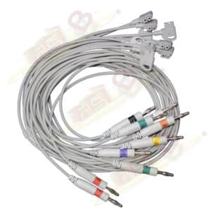 LATIGUILLOS DE ECG PARA ELECTROCARDIÓGRAFO · 10 PUNTAS · COMPATIBLE PHILIPS