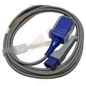 CABLE INTERMEDIO SPO2 PARA MONITOR DE SIGNOS VITALES · 10 PIN · TEC. NELLCOR · COMPATIBLE SPACELABS ULTRAVIEW