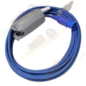 CABLE SPO2 PARA MONITOR DE SIGNOS VITALES · 8 PIN · TEC. OXIMAX · COMPATIBLE PHILIPS HP