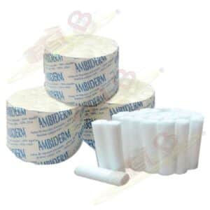 ROLLO DE ALGODÓN DENTAL LISO · AMBIDERM