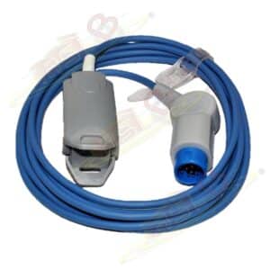 CABLE SPO2 PARA MONITOR DE SIGNOS VITALES · 12 PIN · COMPATIBLE HP PHILIPS