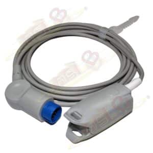 CABLE SPO2 PARA MONITOR DE SIGNOS VITALES · 12 PIN · TEC. NELLCOR · COMPATIBLE MINDRAY PM