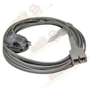 CABLE SPO2 PARA MONITOR DE SIGNOS VITALES · 7 PIN · TEL. NELLCOR · NEONATAL · COMPATIBLE VARIAS MARCAS